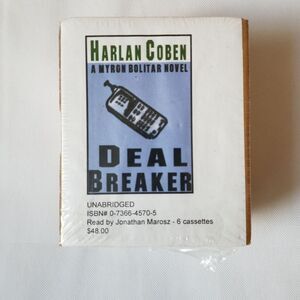 Deal Breaker By‎ Harlan Coben Audio Book on Tape NIB